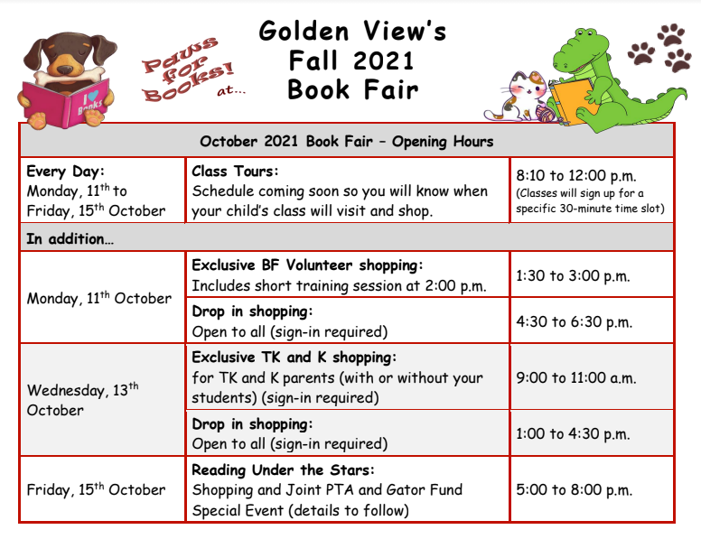 Book Fair Time